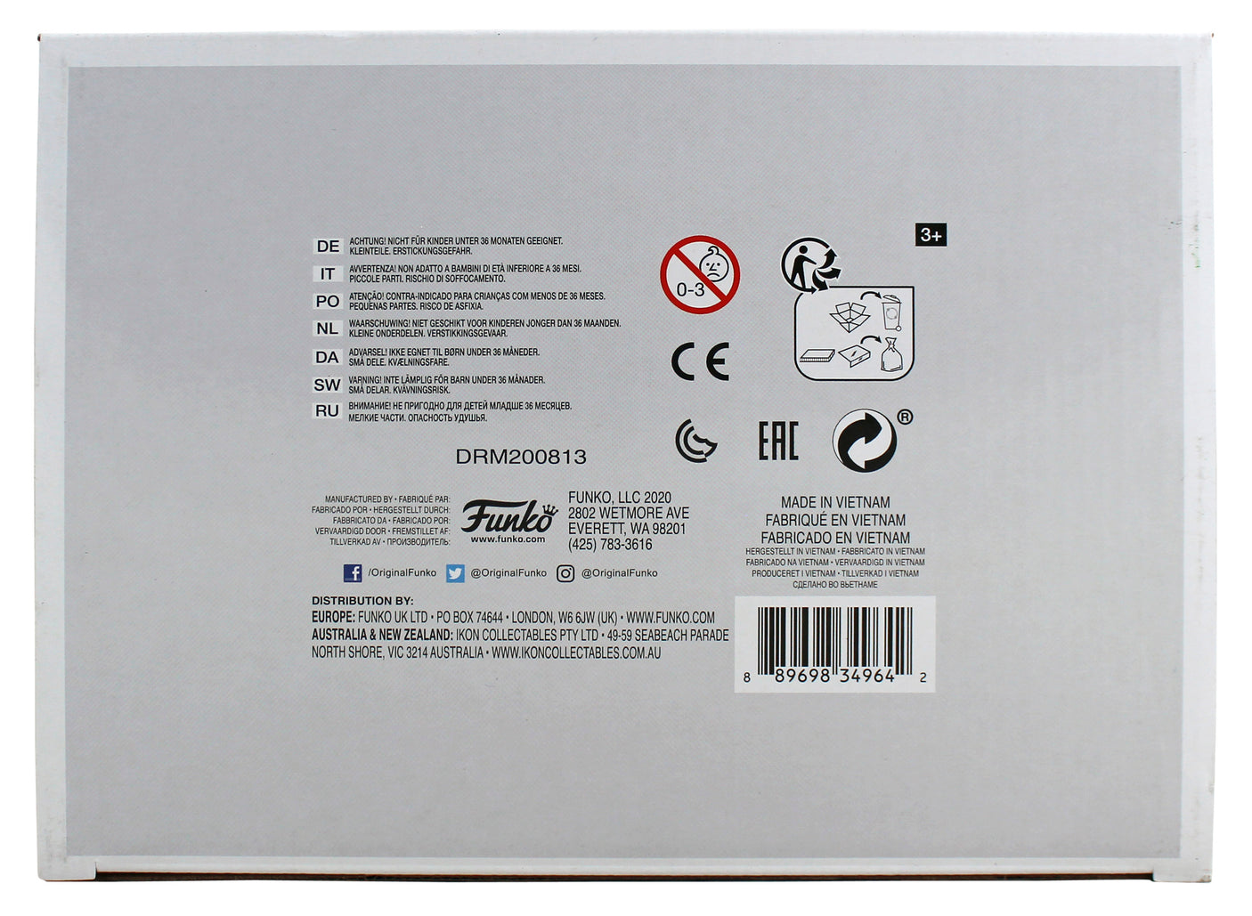 Chevy Chase Christmas Vacation Signed #90 Funko Pop Vinyl Figure w Green Sig BAS