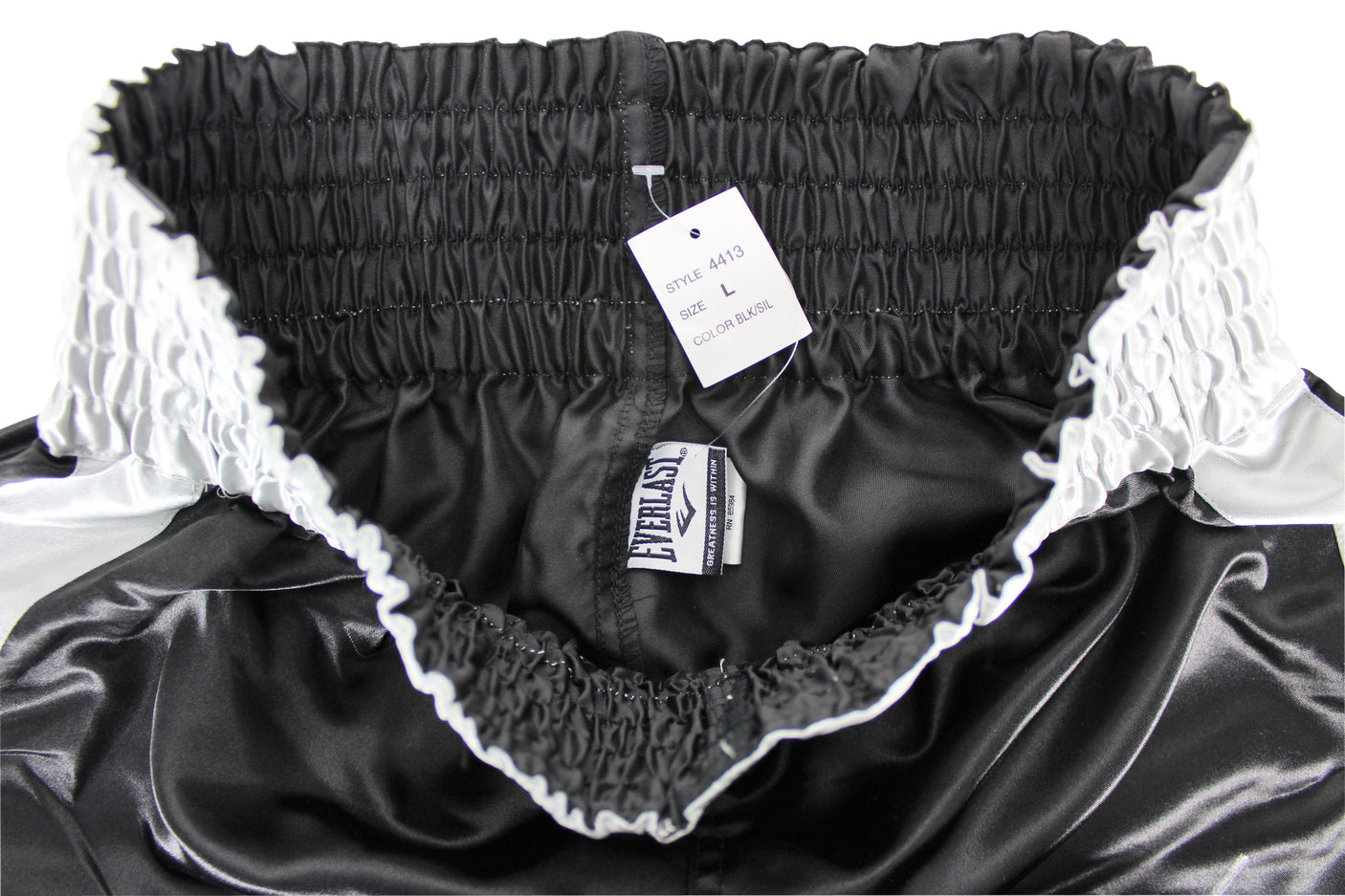 Muhammad Ali & Joe Frazier Signed Black Everlast Boxing Trunks PSA Itp #3A60518