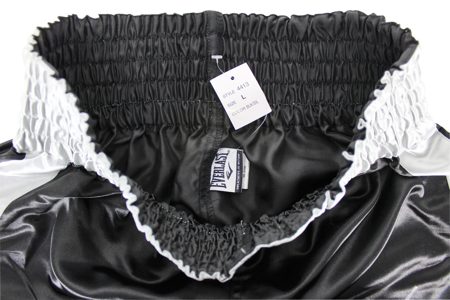 Muhammad Ali & Joe Frazier Signed Black Everlast Boxing Trunks PSA Itp #3A60518