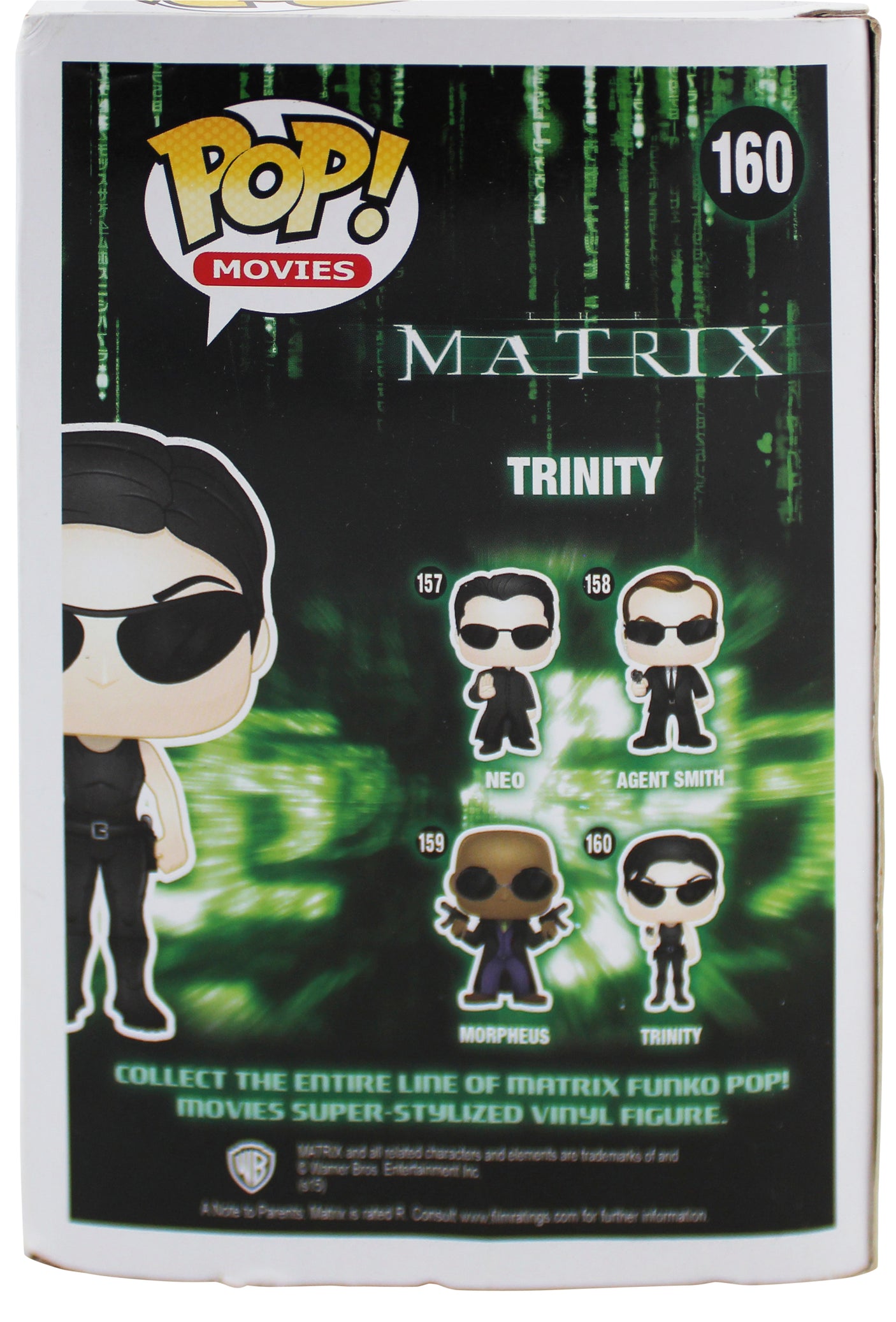 The Matrix Trinity #160 Funko Pop Vinyl Figure Un-signed