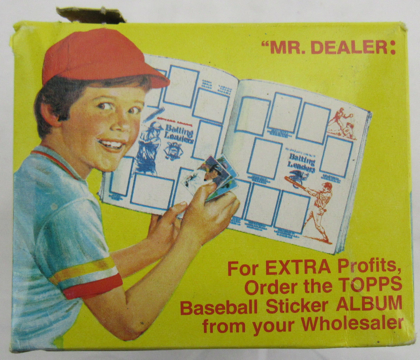 1981 Topps Baseball Sticker Box - 100 Packs - Factory Sealed