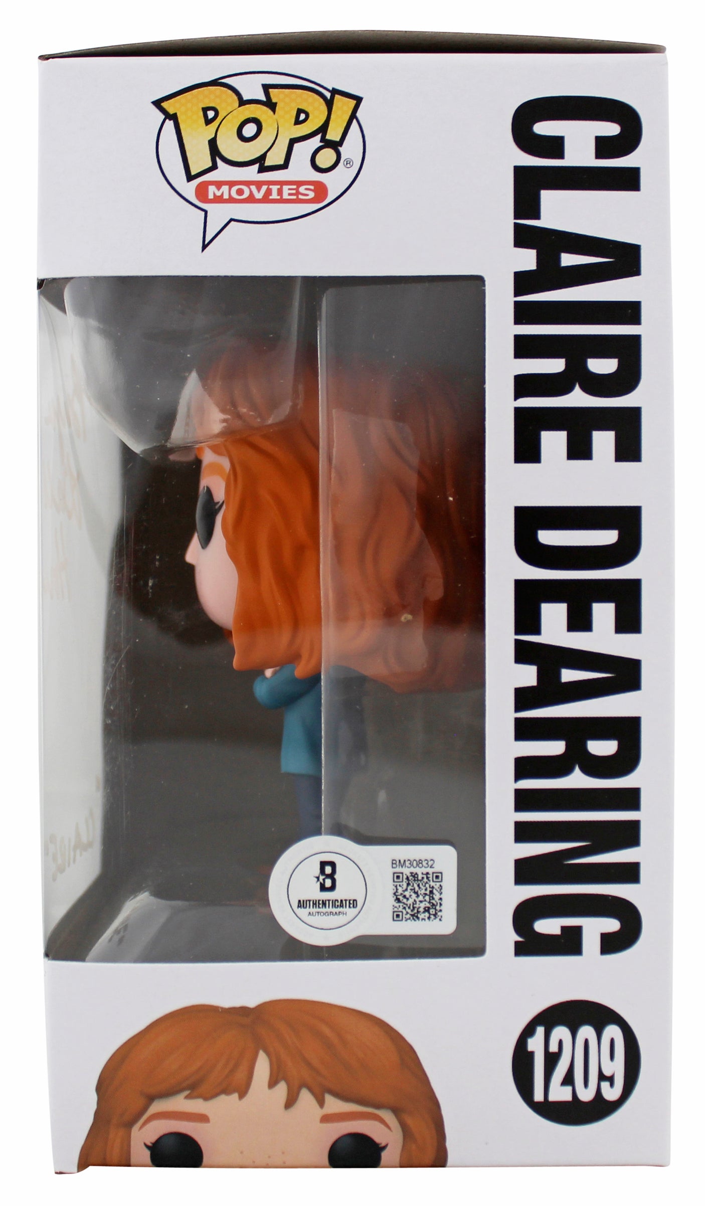 Bryce Dallas Howard "Claire" Jurassic World Signed Funko Pop Vinyl Figure BAS 2