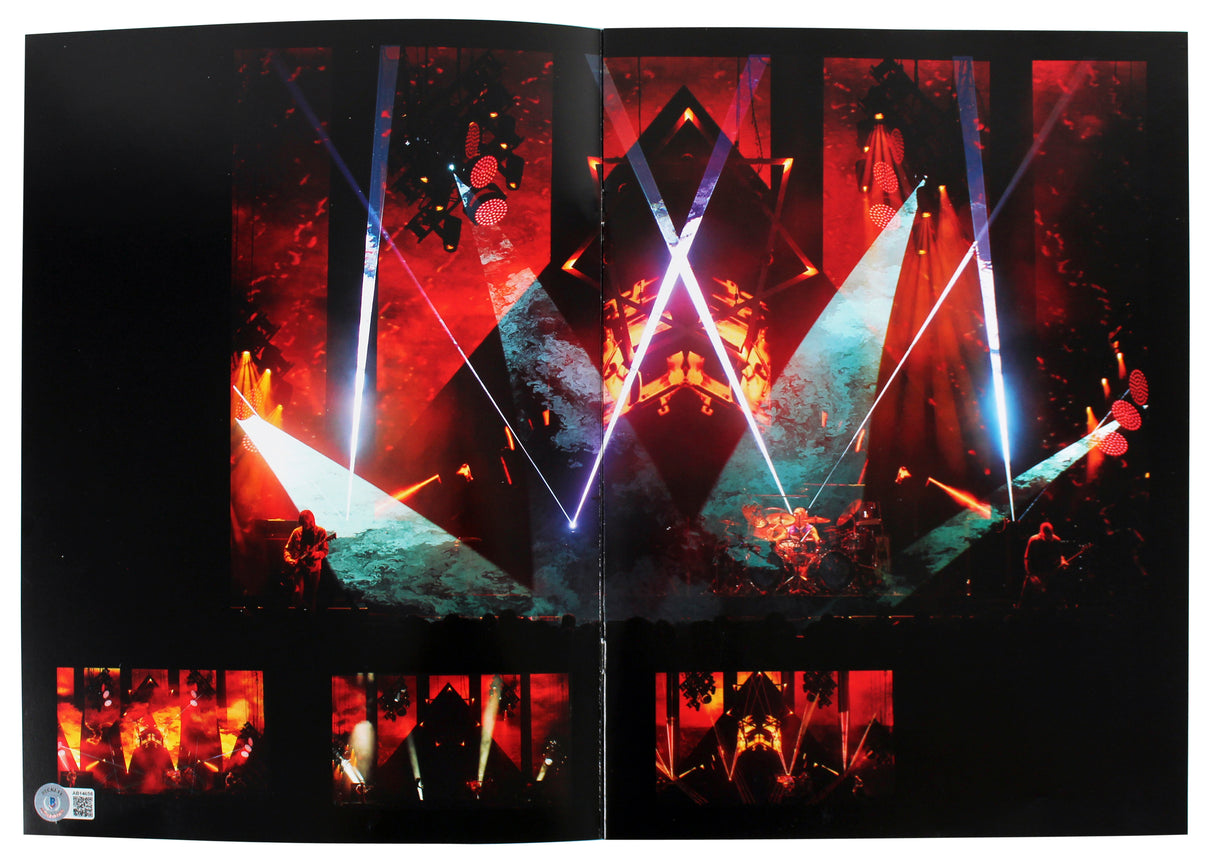 Tool (4) Keenan, Jones, Carey & Chancellor Signed Fear Inoculum Tour Program BAS