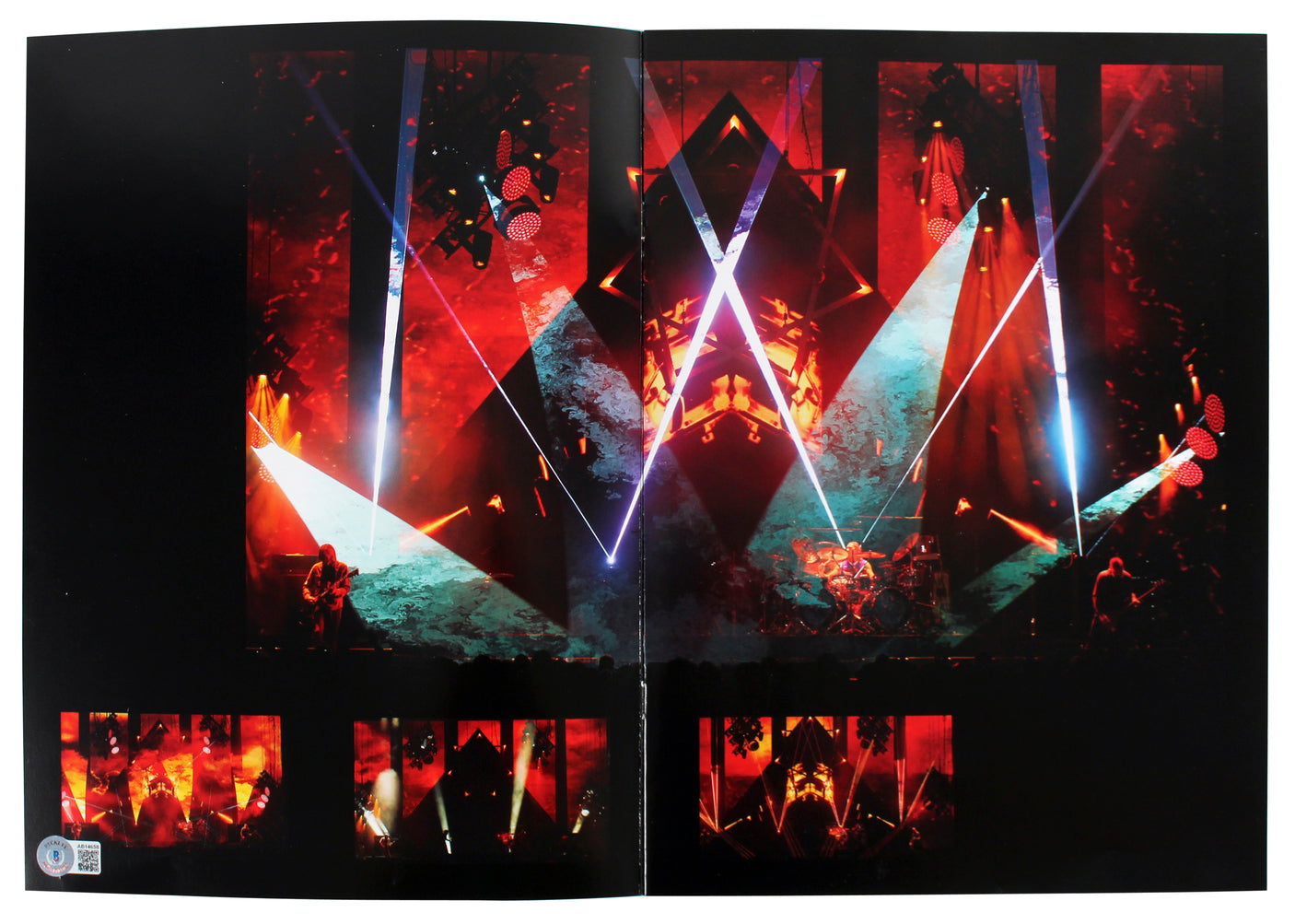 Tool (4) Keenan, Jones, Carey & Chancellor Signed Fear Inoculum Tour Program BAS