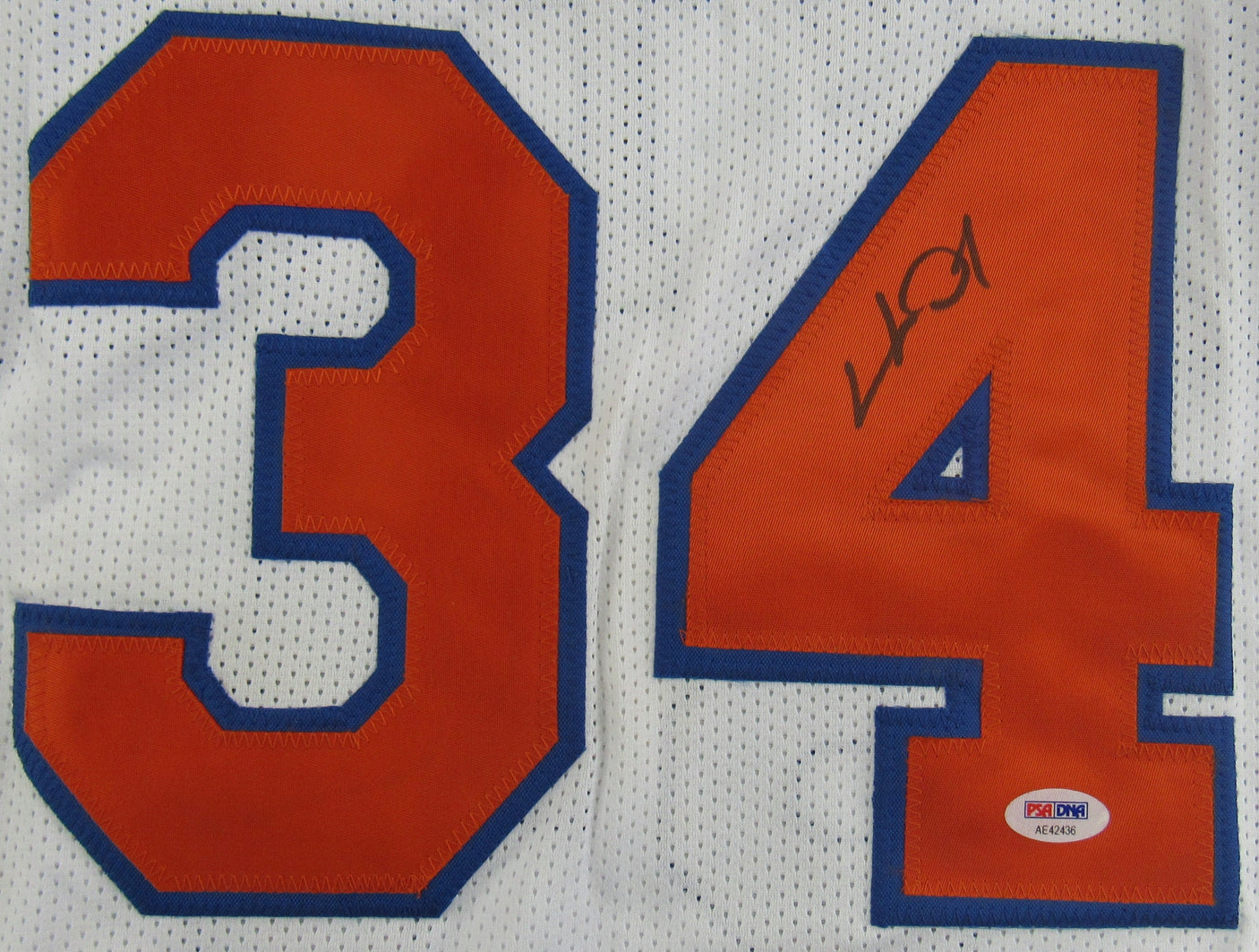 Charles Oakley Signed Auto Autograph Replica Jersey PSA/DNA COA