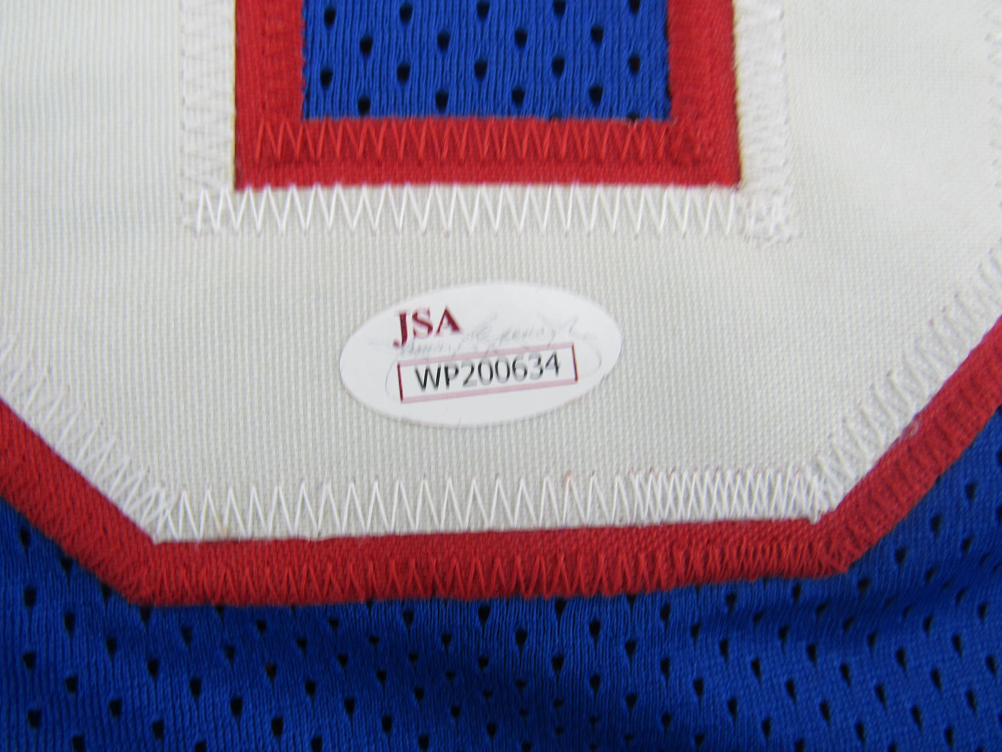 Julius Erving Signed Auto Autograph Replica Jersey JSA WP200634