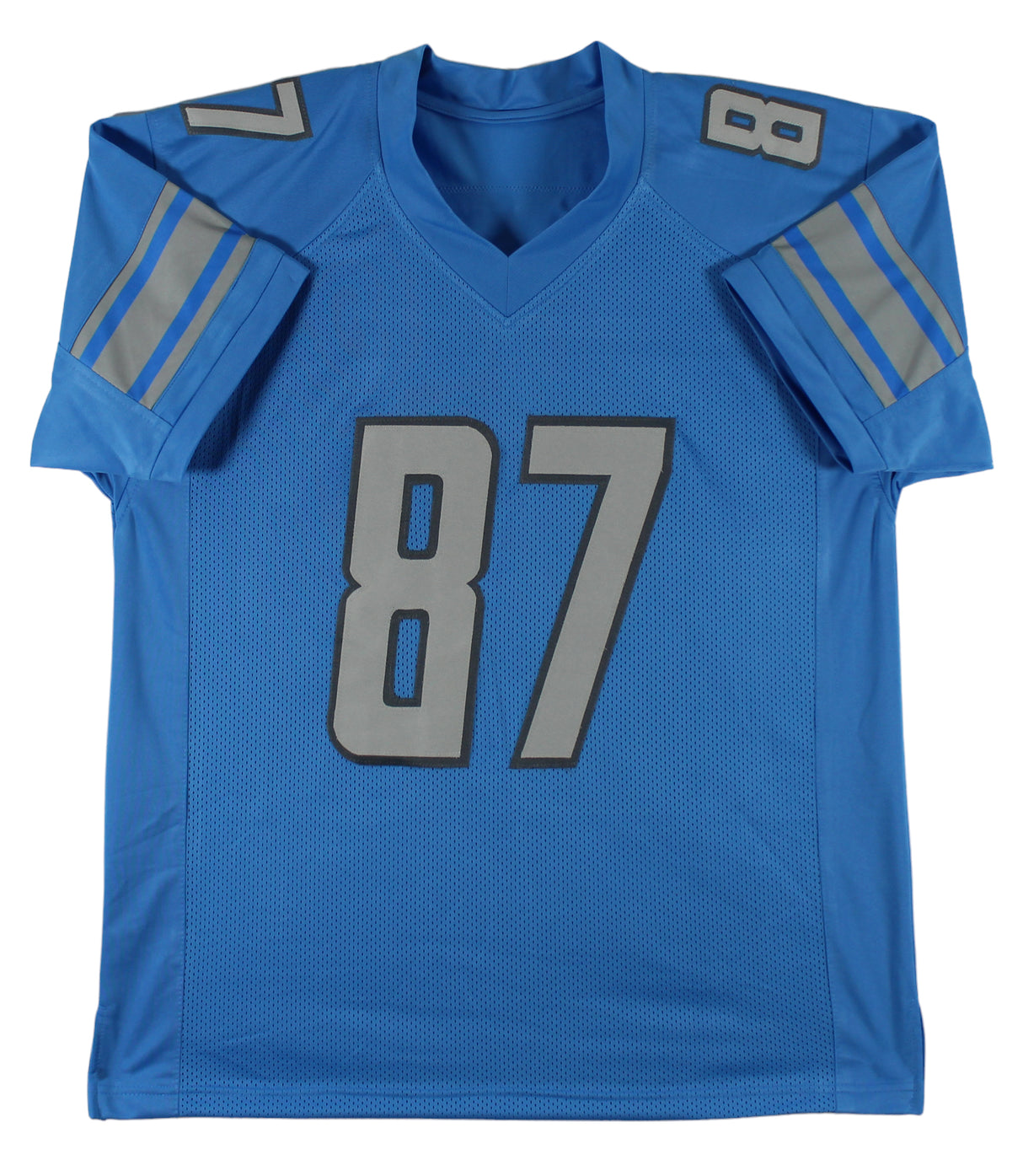 Sam Laporta Authentic Signed Blue Pro Style Jersey Autographed BAS