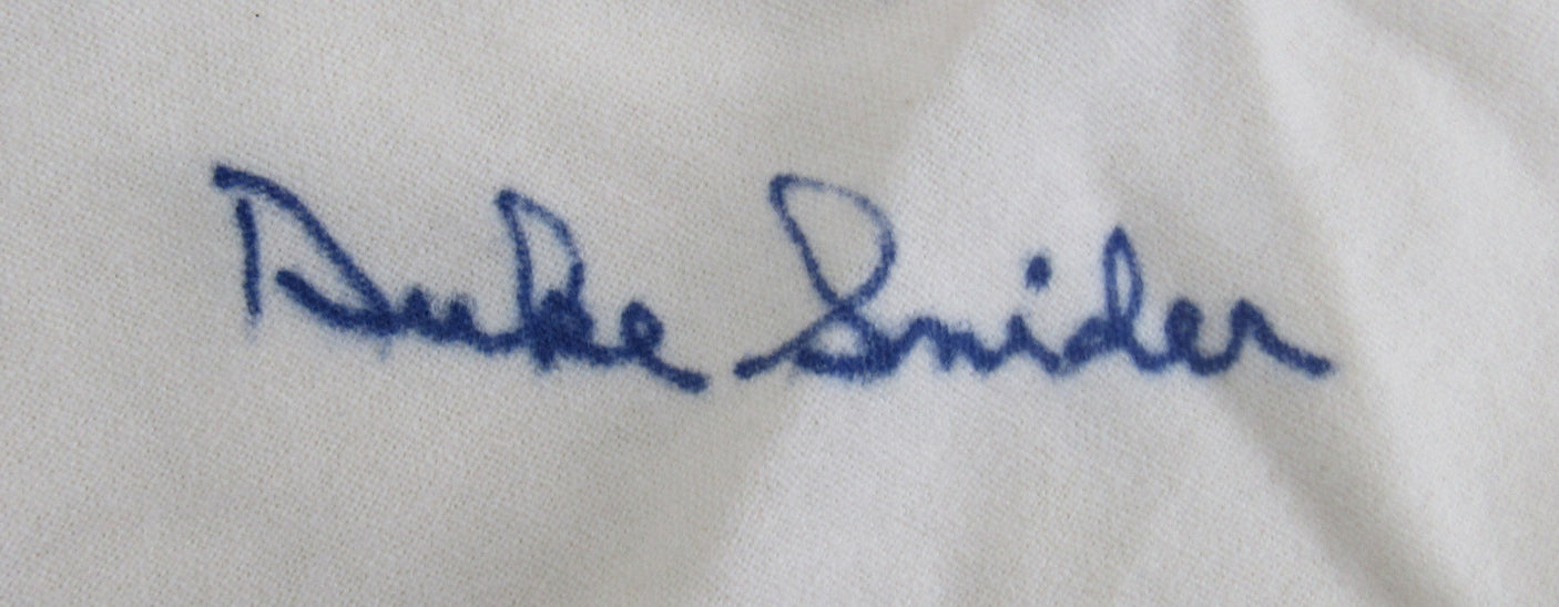 Duke Snider Signed Auto Autograph Replica Jersey JSA D16314
