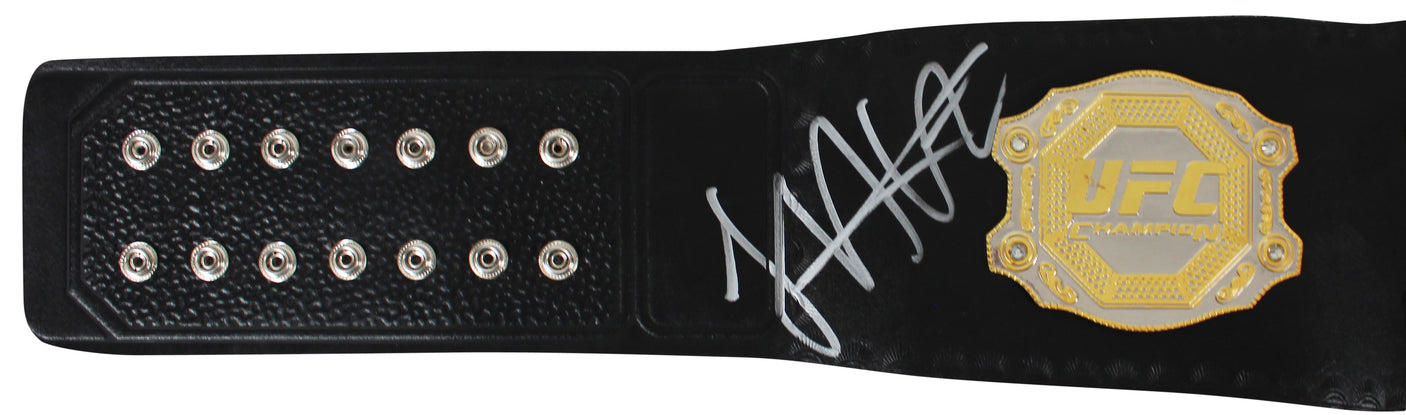 Khabib Nurmagomedov Authentic Signed MMA Championship Full Size Belt BAS