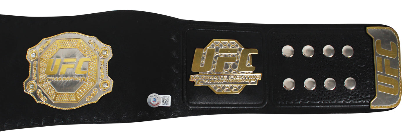 Khabib Nurmagomedov Authentic Signed MMA Championship Full Size Belt BAS
