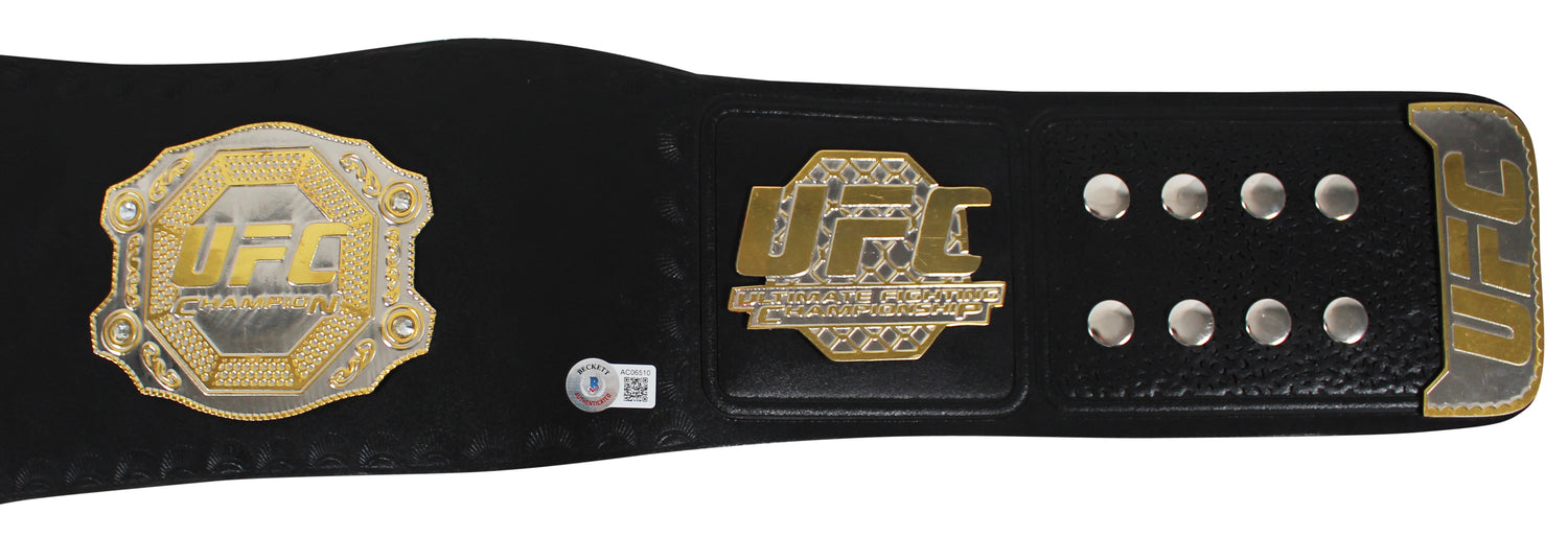 Khabib Nurmagomedov Authentic Signed MMA Championship Full Size Belt BAS