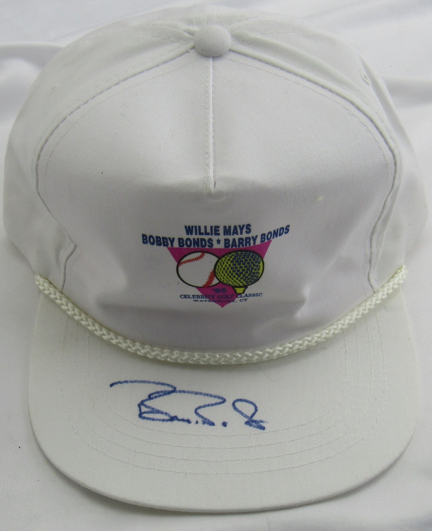 Barry Bonds Signed Auto Hat JSA EE12000 NO COA