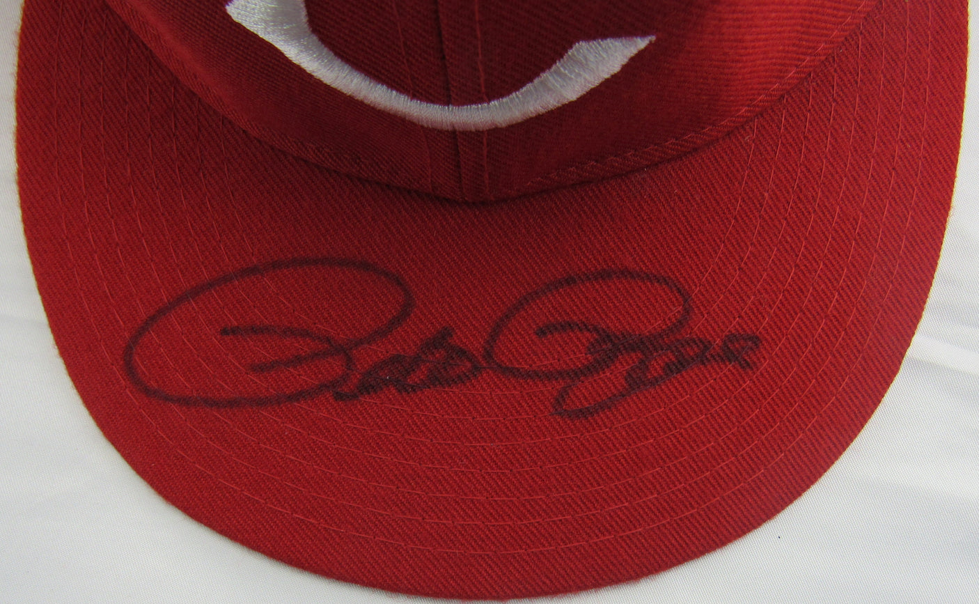 Pete Rose Signed Auto Hat Beckett E67928