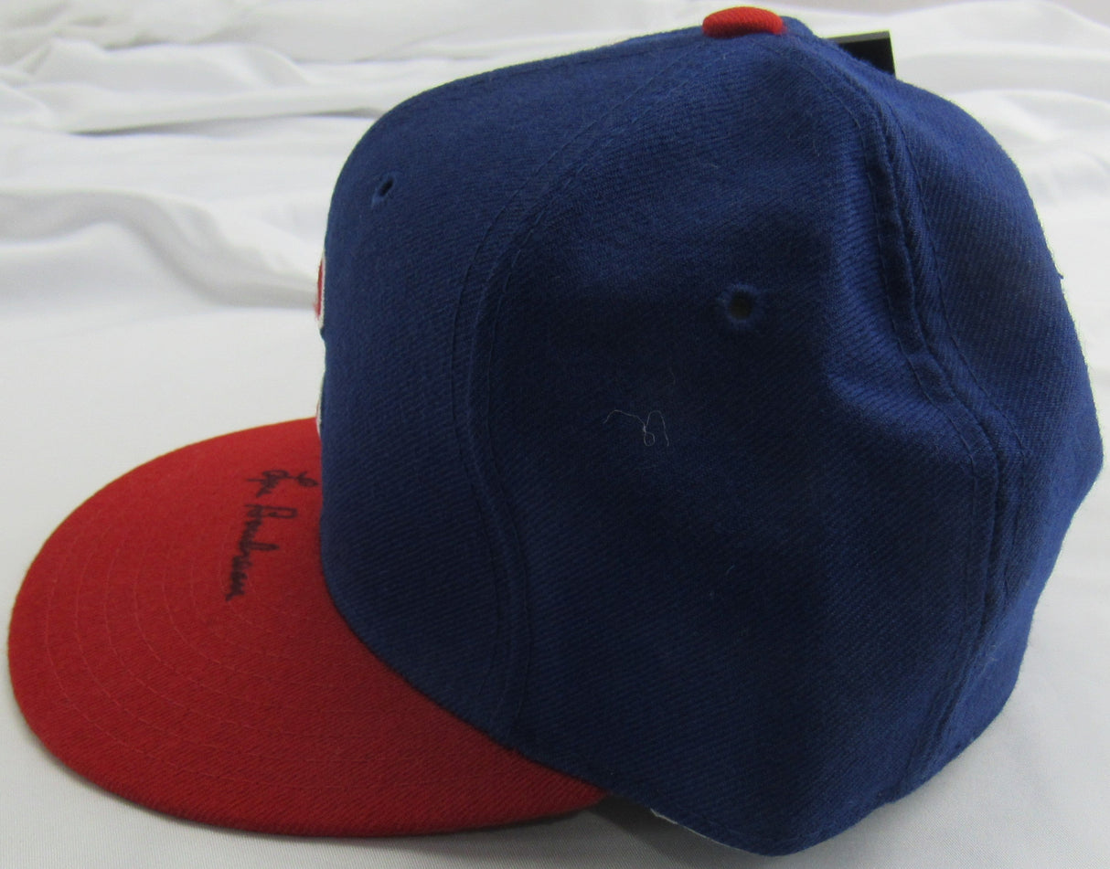 Lou Boudreau Signed Auto Hat JSA U92492