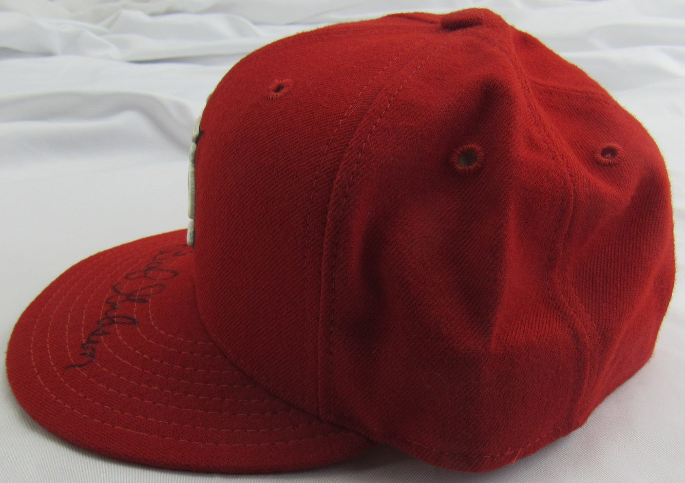 Bob Gibson Signed Auto Hat JSA D01251 NO COA