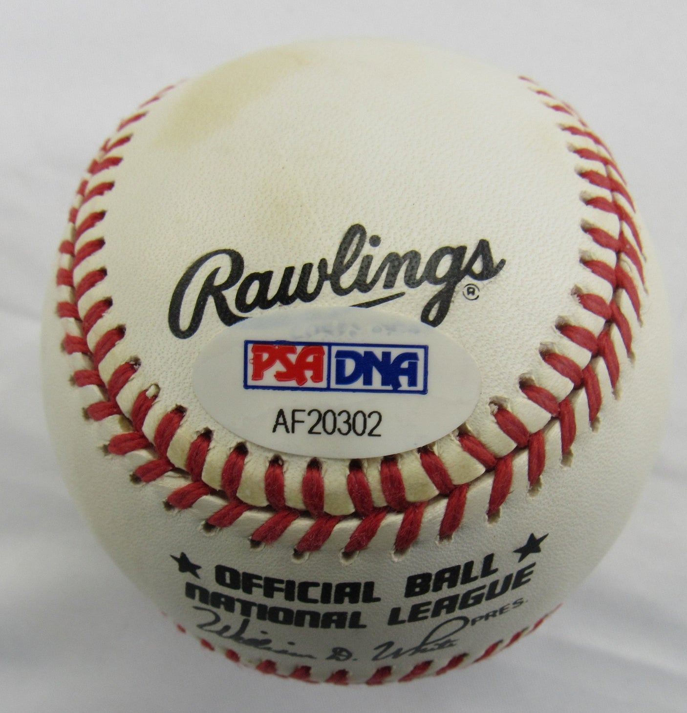 Johnny Mize Signed Auto Rawlings Baseball PSA/DNA AF20302