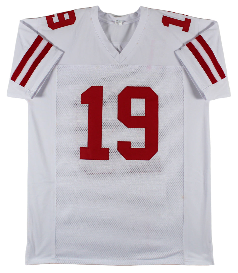 Deebo Samuel Authentic Signed White Pro Style Jersey Autographed JSA 2