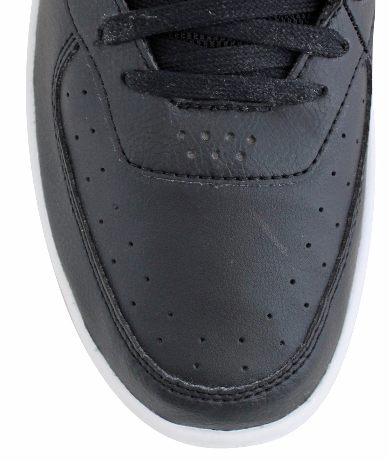 Lakers Magic Johnson Authentic Signed Right Black Converse Weapon Shoe BAS Wit