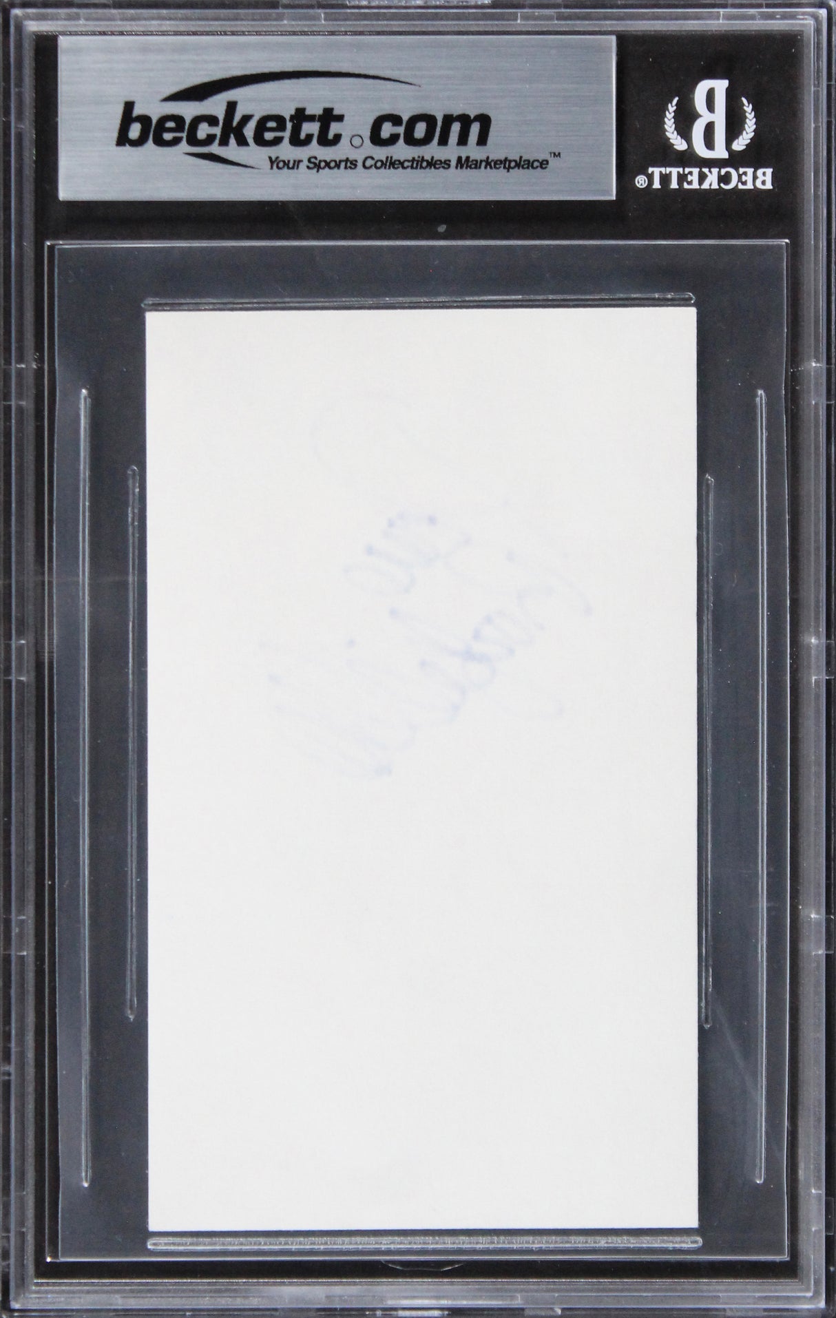 Rosanna Arquette Pulp Fiction Authentic Signed 3x5 Index Card BAS Slabbed 2