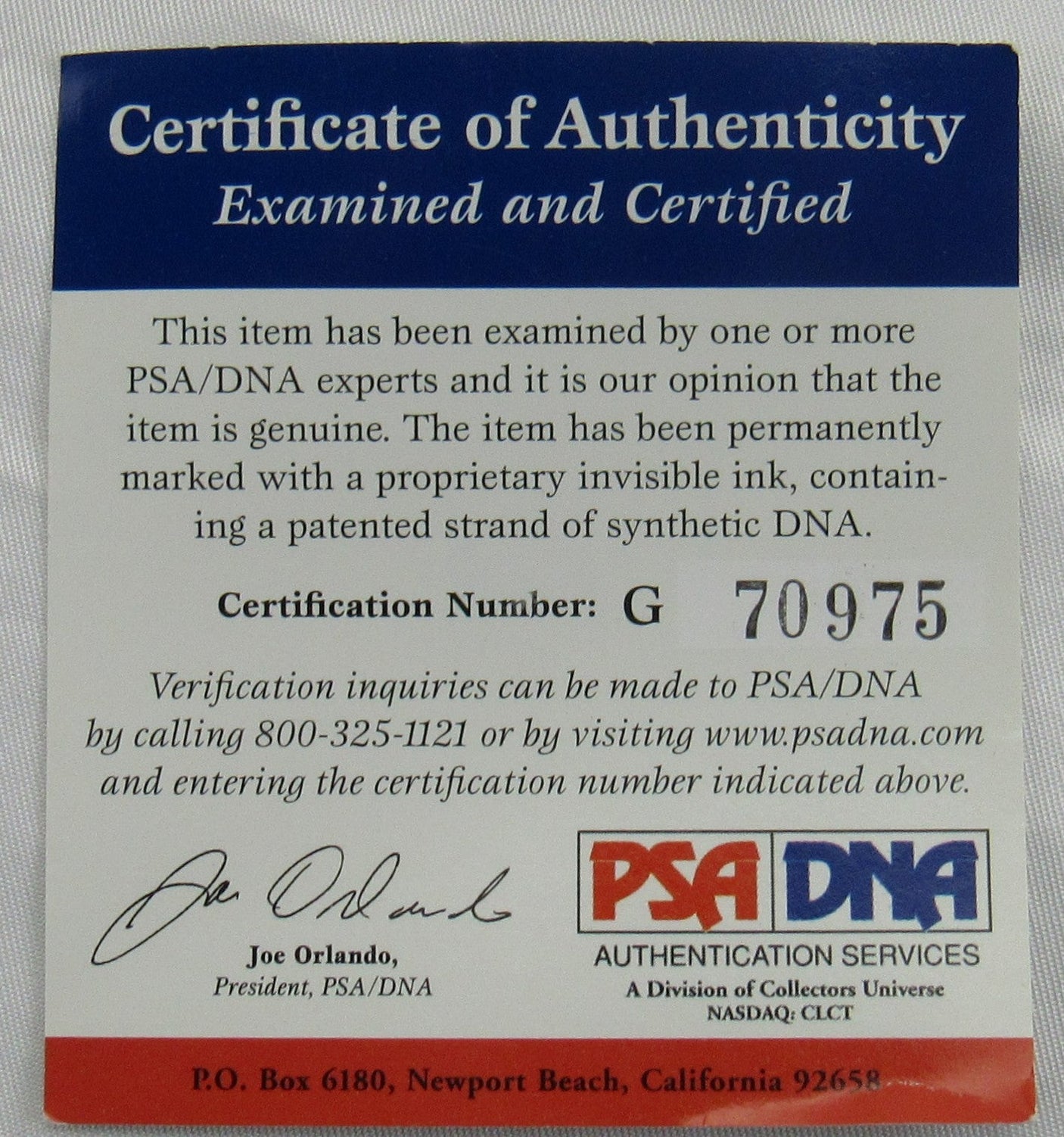 Ed Roebuck Signed Auto Rawlings Baseball PSA/DNA G70975