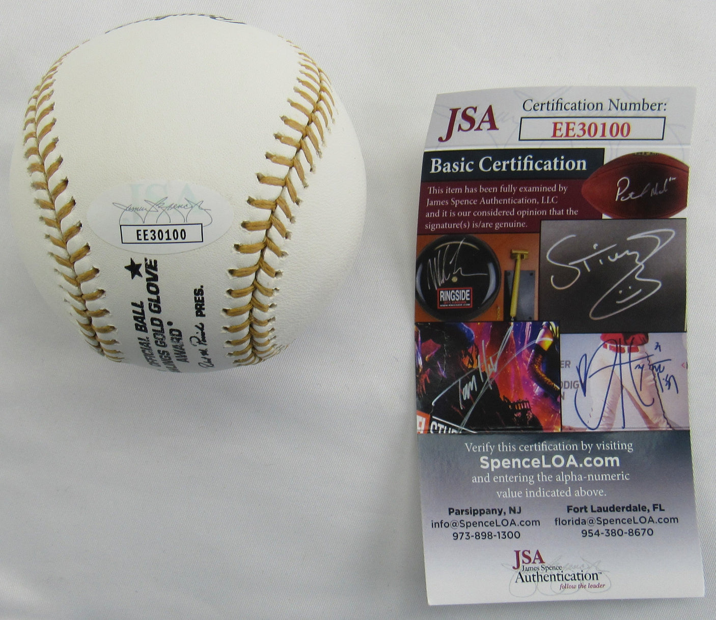 Lakers Magic Johnson "HOF 02" Signed 1984-85 M&N HWC Authentic Purple Jersey BAS