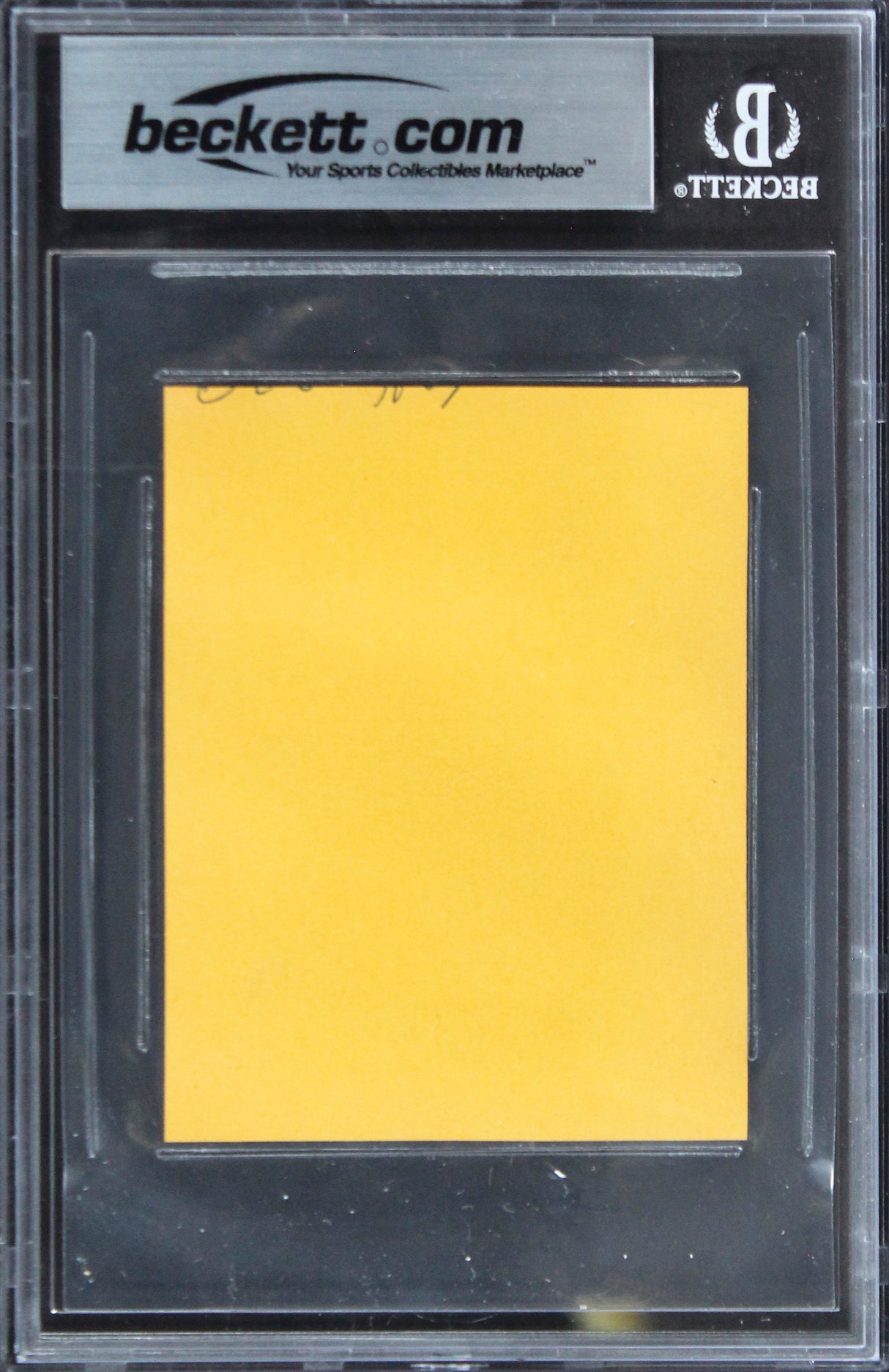 Bob Hope The Ghost Breakers Authentic Signed 3x4 Cut Signature BAS Slabbed