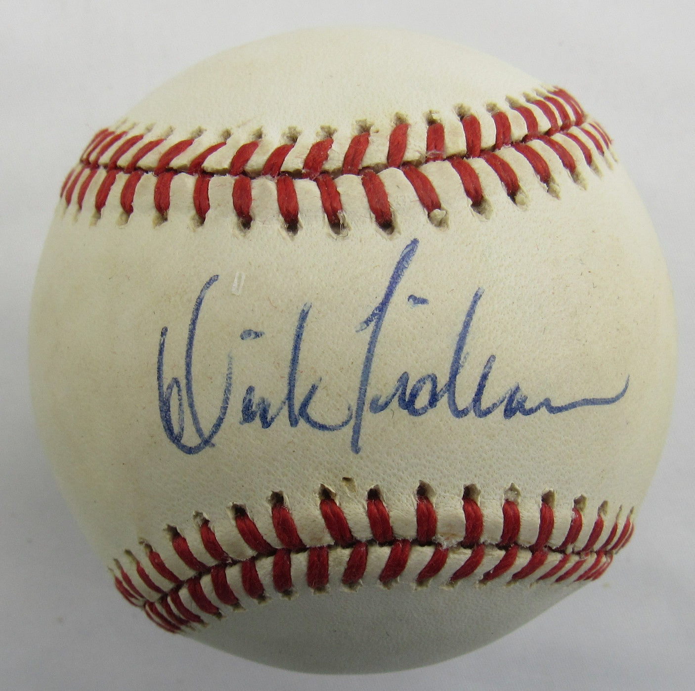 Dick TIdrow Signed Auto Rawlings Baseball PSA/DNA Y53245