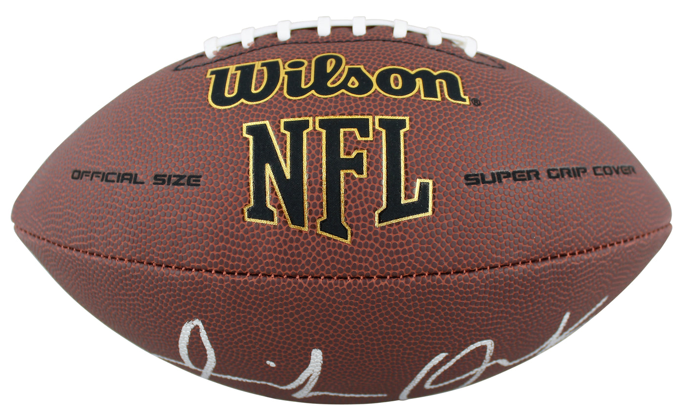 Browns Jeremiah Owusu Koramoah Signed Wilson Super Grip Nfl Football BAS Wit
