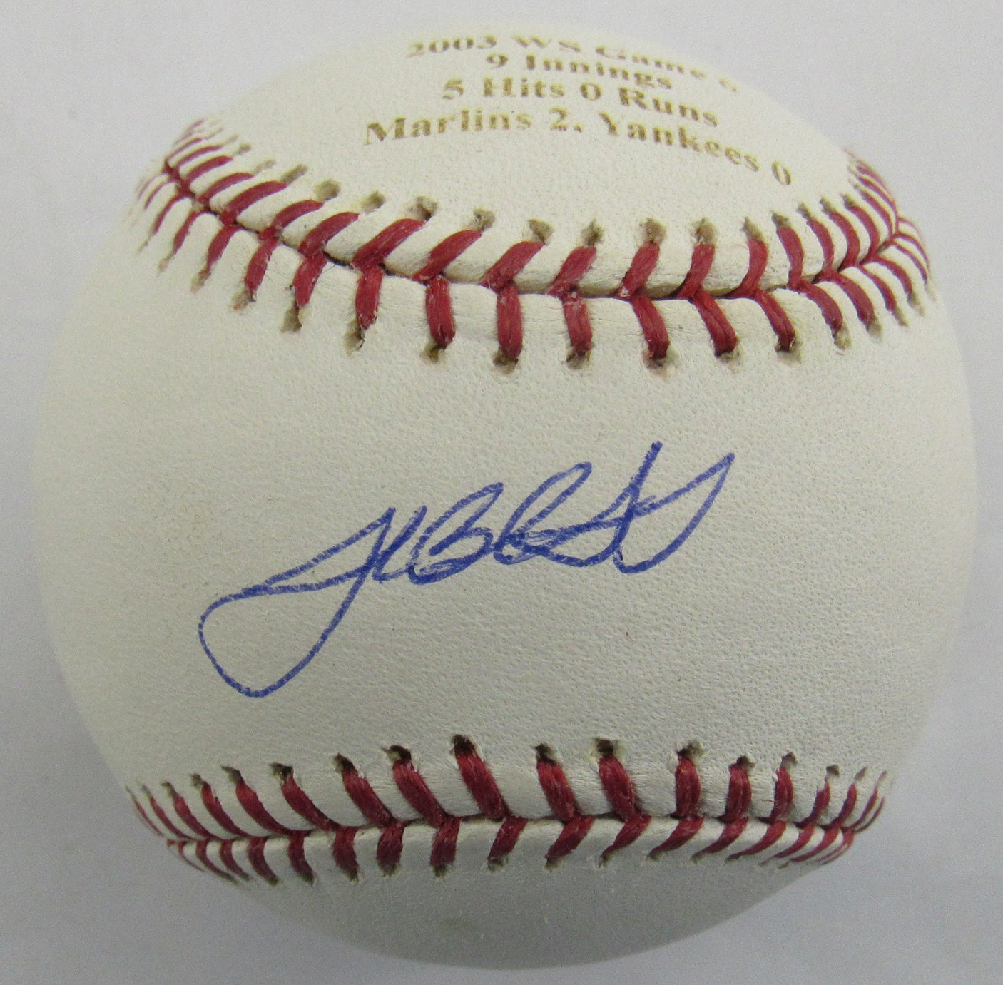 Josh Beckett Signed Auto Rawlings Baseball Steiner COA