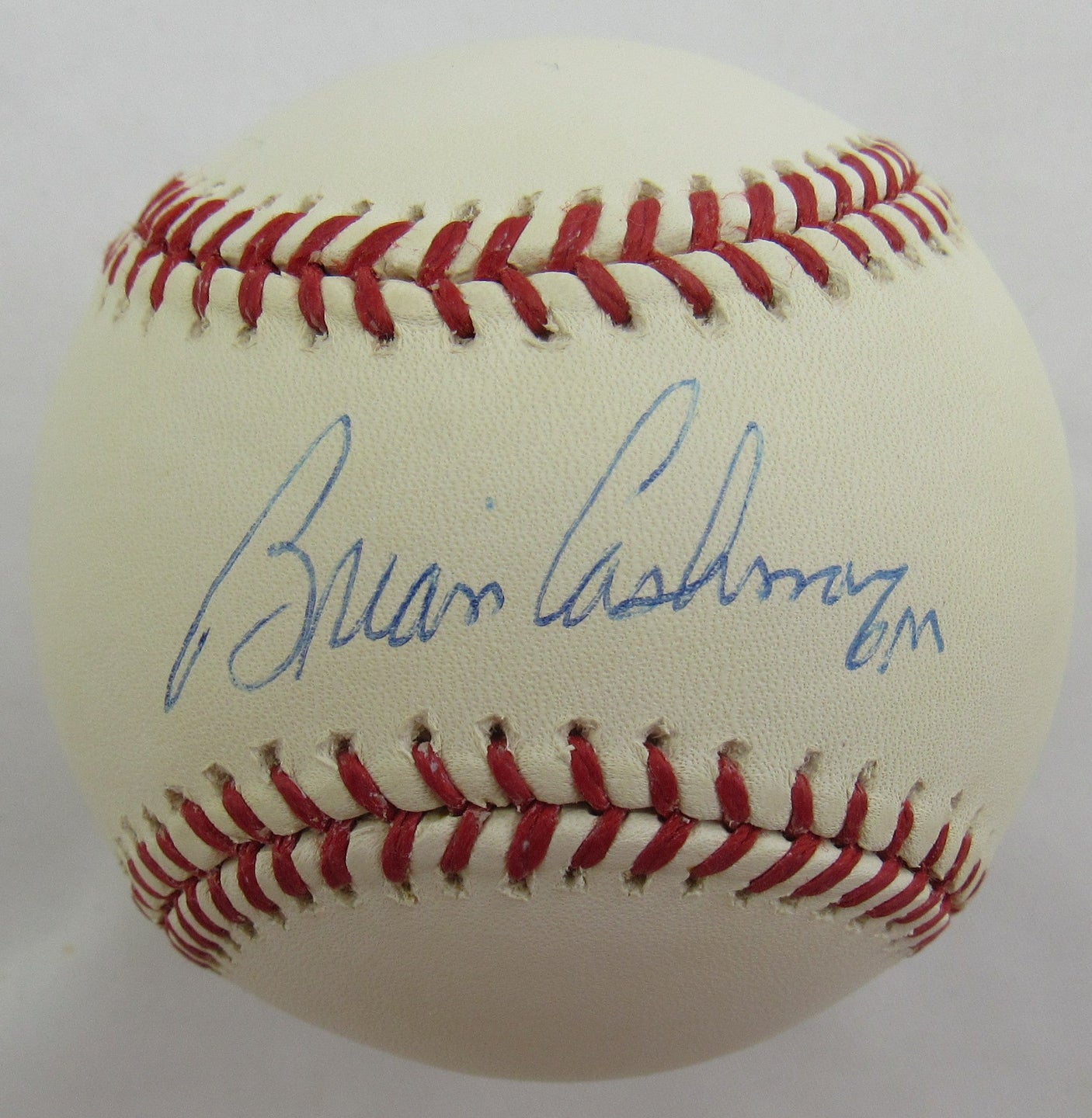 Brian Cashman Signed Auto Rawlings Baseball Steiner COA