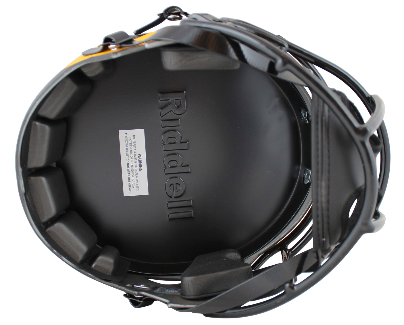 Rams Marshall Faulk "HOF/ROY" Signed Eclipse Full Size Speed Rep Helmet BAS Wit