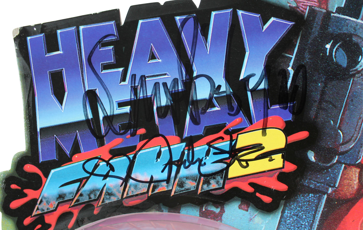 Julie Strain & Simon Bizley Signed Heavy Metal F.A.K.K 4" Action Figure BAS