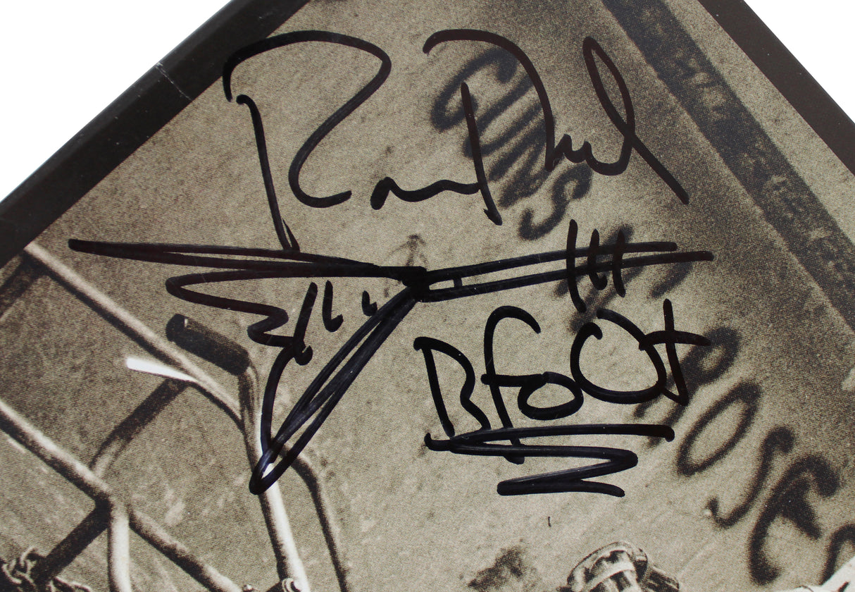 Guns N' Roses (6) Axl Rose +5 Signed Chinese Democracy Album Cover BAS #AB77693