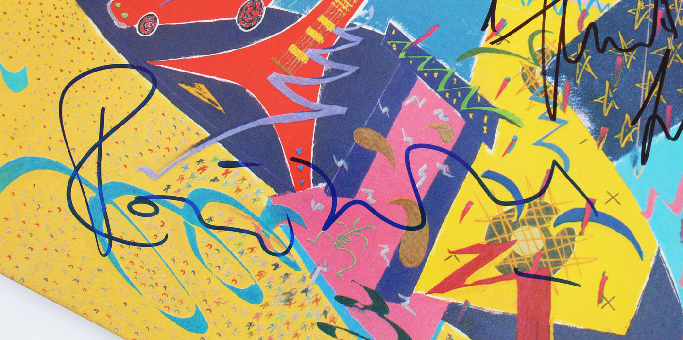 Ronnie Wood & Charlie Watts Rolling Stones Signed Album Cover BAS #AB77709