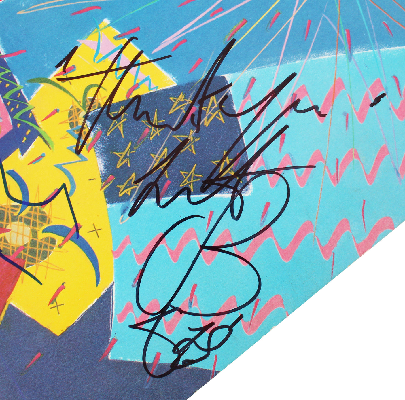 Ronnie Wood & Charlie Watts Rolling Stones Signed Album Cover BAS #AB77709