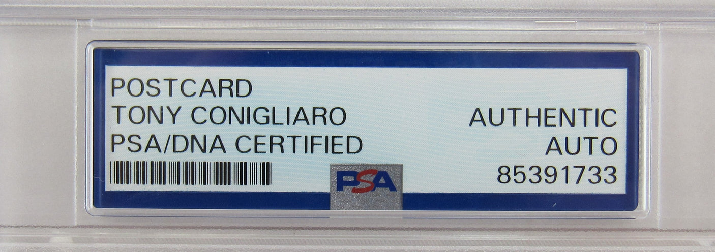 Tony Conigliaro Signed Auto Autograph Postcard PSA/DNA Encapsulated