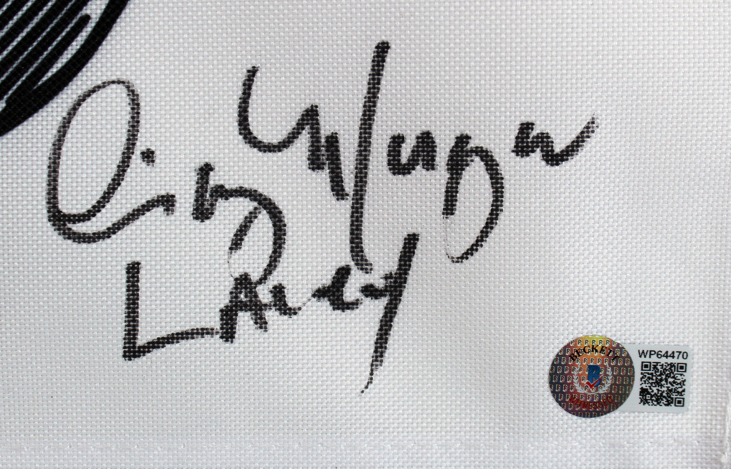 Caddyshack (3) Chase, Morgan & O'Keefe Signed Bushwood Flag BAS Witnessed