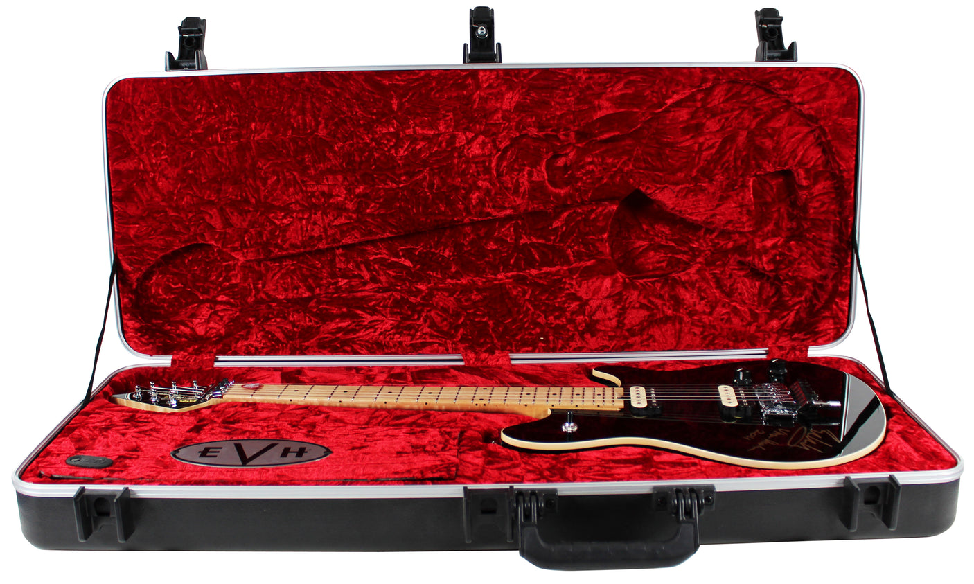 Eddie Van Halen Signed Black EVH Wolfgang Special Electric Guitar JSA #YY09958