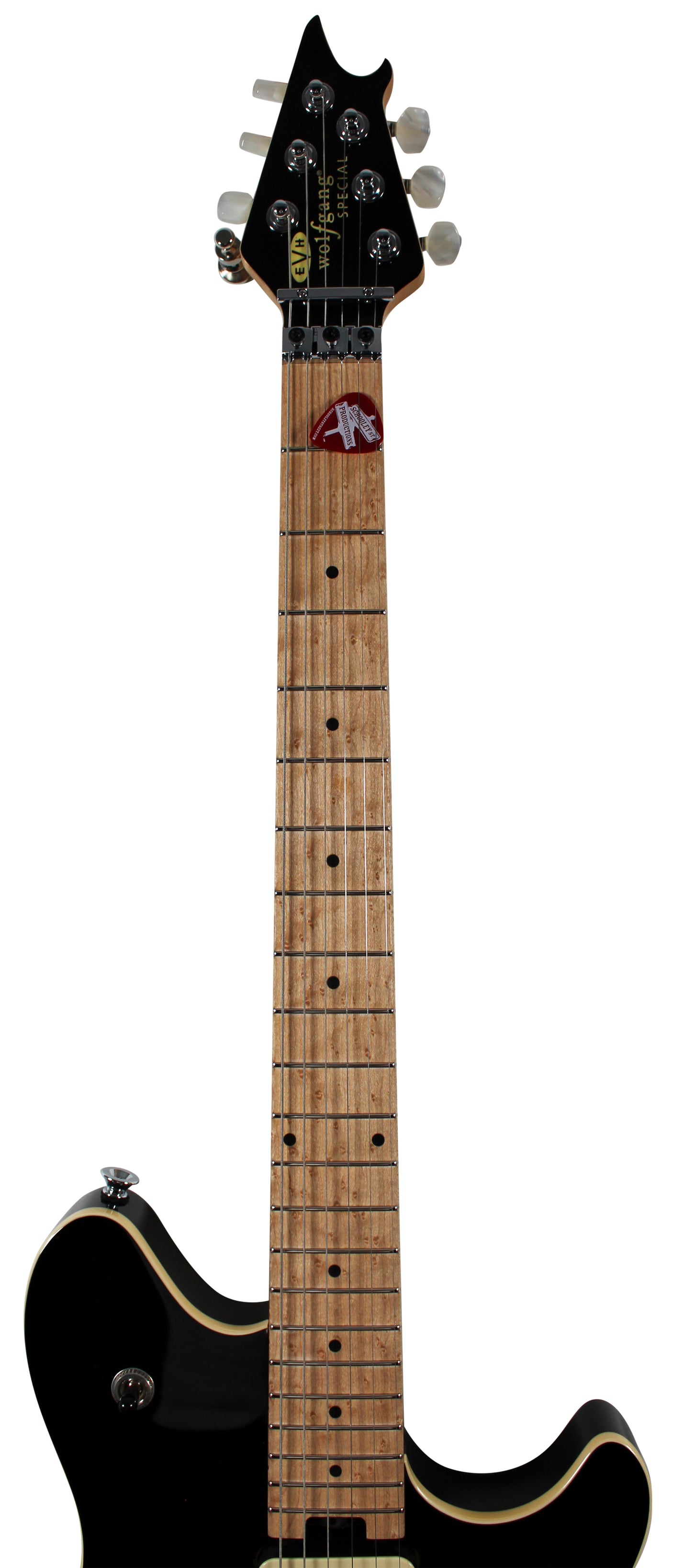 Eddie Van Halen Signed Black EVH Wolfgang Special Electric Guitar JSA #YY09958