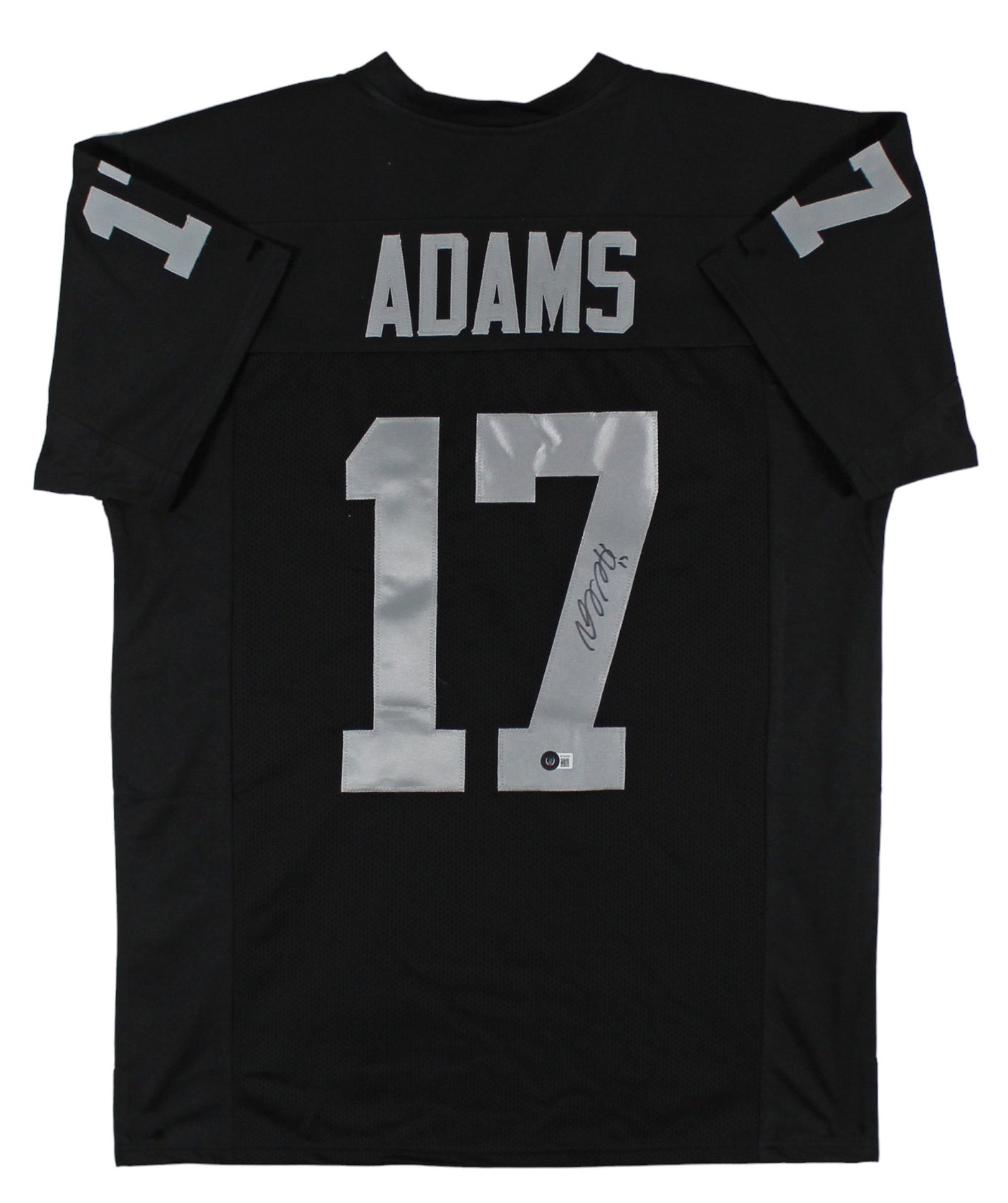 Davante Adams Authentic Signed Black Pro Style Jersey Autographed BAS Witnessed
