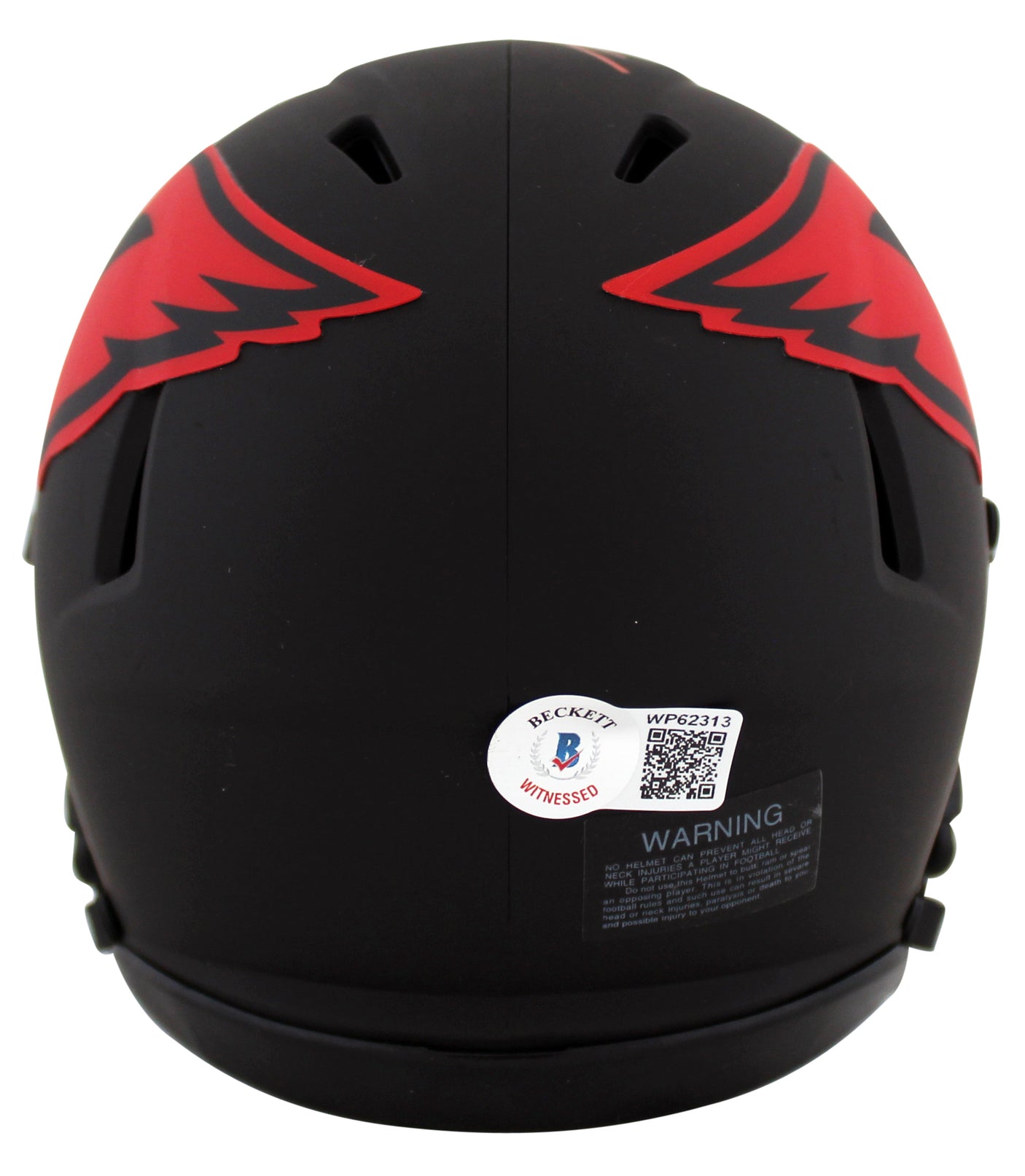 Cardinals A.J. Green Signed Eclipse Speed Mini Helmet w/ Red Sig BAS Witnessed