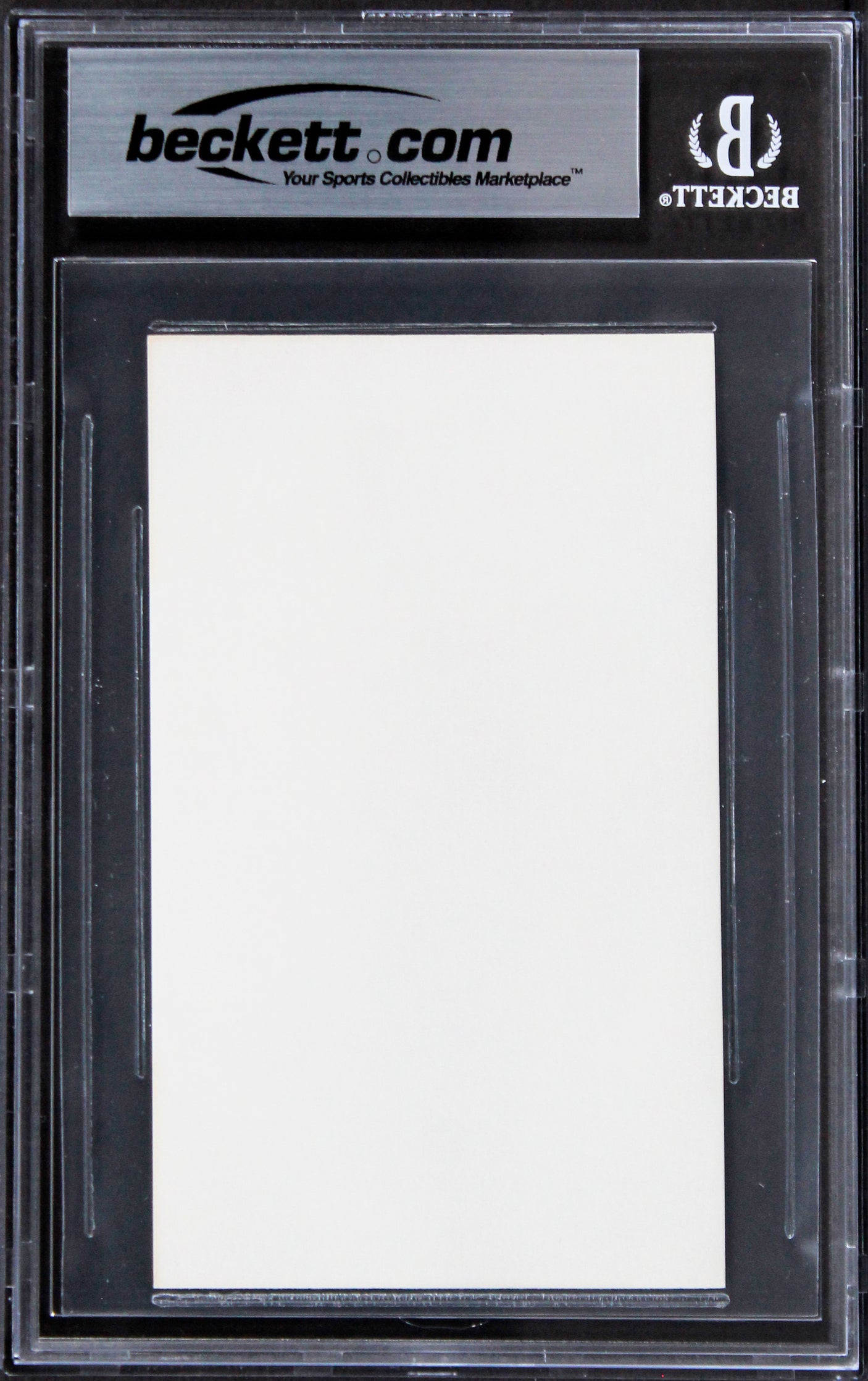 Estelle Parsons Roseanne Authentic Signed 3x5 Index Card BAS Slabbed