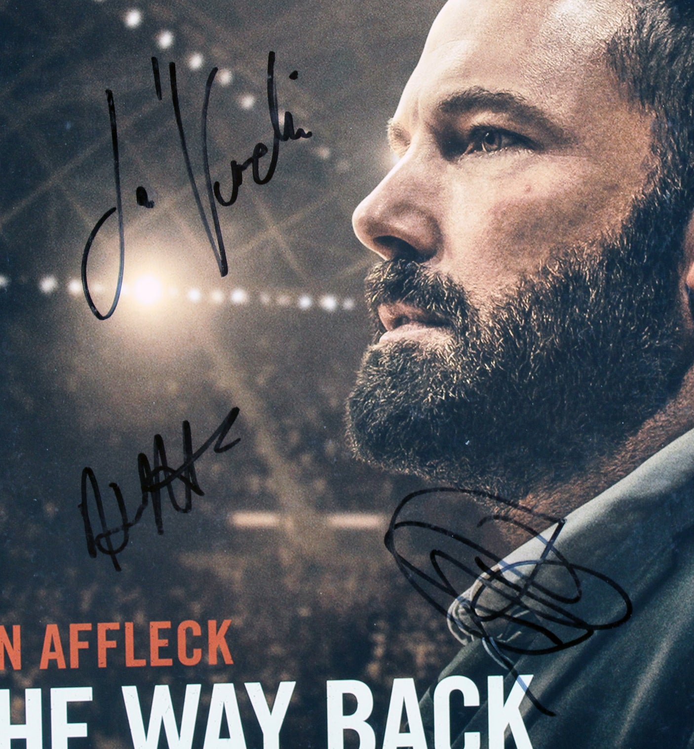 The Way Back (3) DaVinchi, McArthur & 1 More Signed 12x18 Photo BAS #AA03489