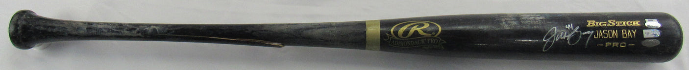 Jason Bay Signed Rawlings Game Used Baseball Bat MLB Holo