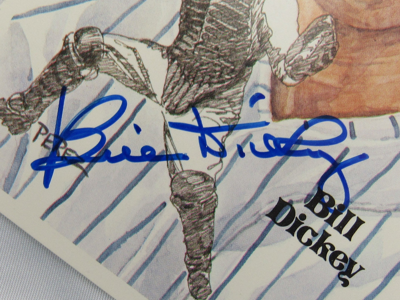 Bill Dickey Signed Auto Autograph Postcard JSA T17877