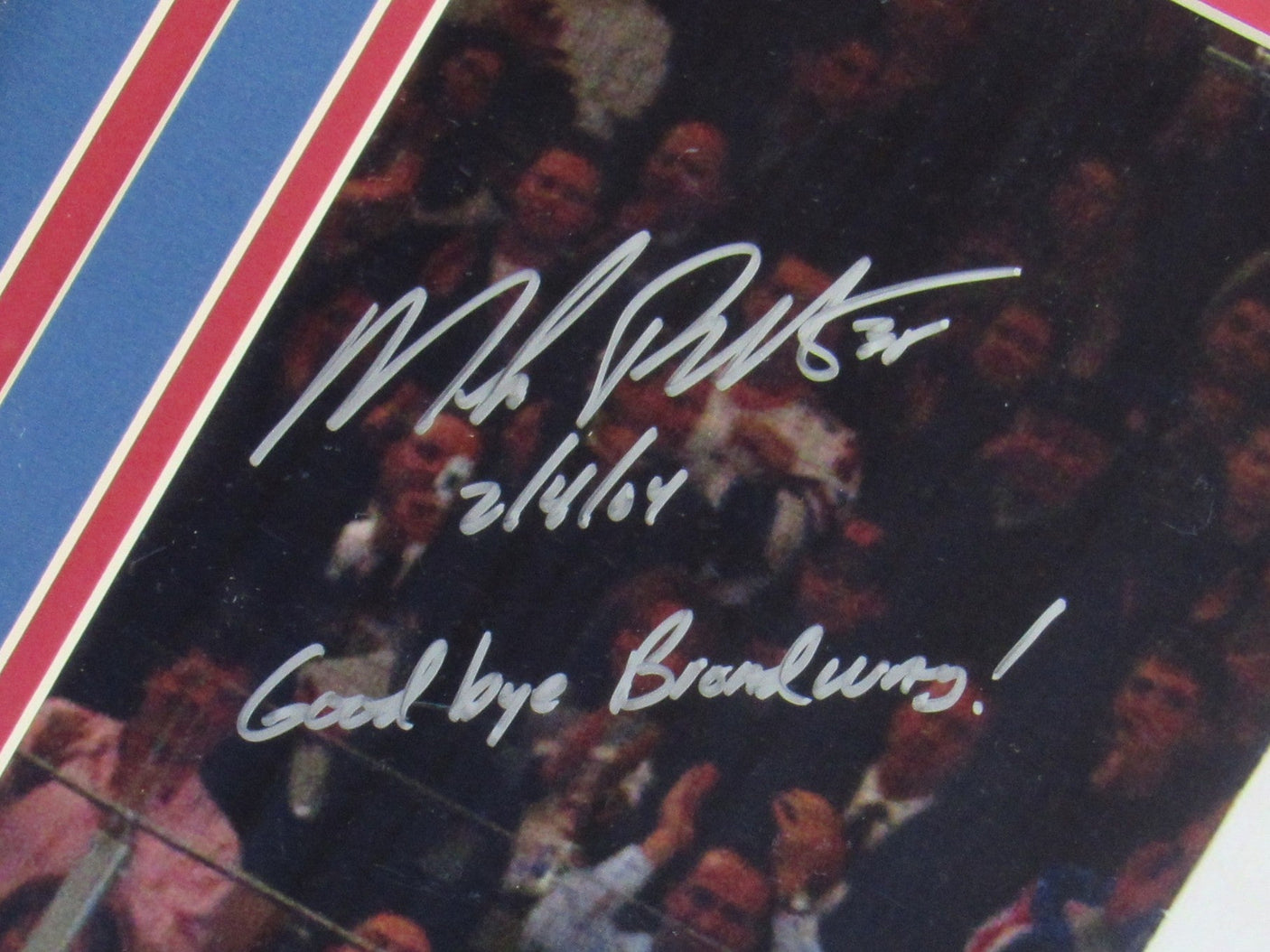 Mike Richter Signed Framed 16x20 Photo PSA/DNA K88610