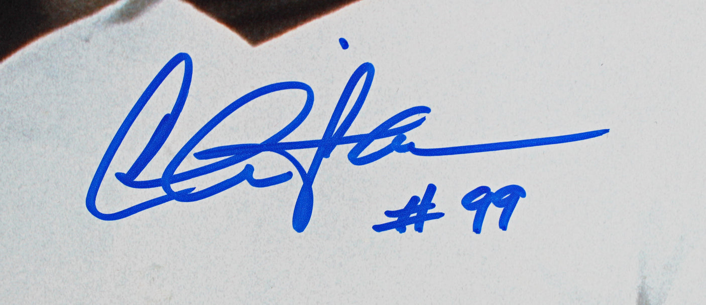 Charlie Sheen & Corbin Bernsen Major League "STMFO" Signed 16x20 Photo BAS Wit 1