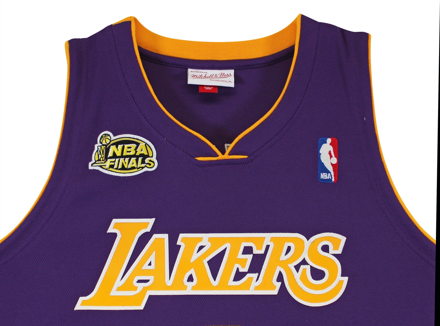 Lakers Kobe Bryant Signed Purple M&N 2000-01 HWC Authentic Jersey PSA #b11463