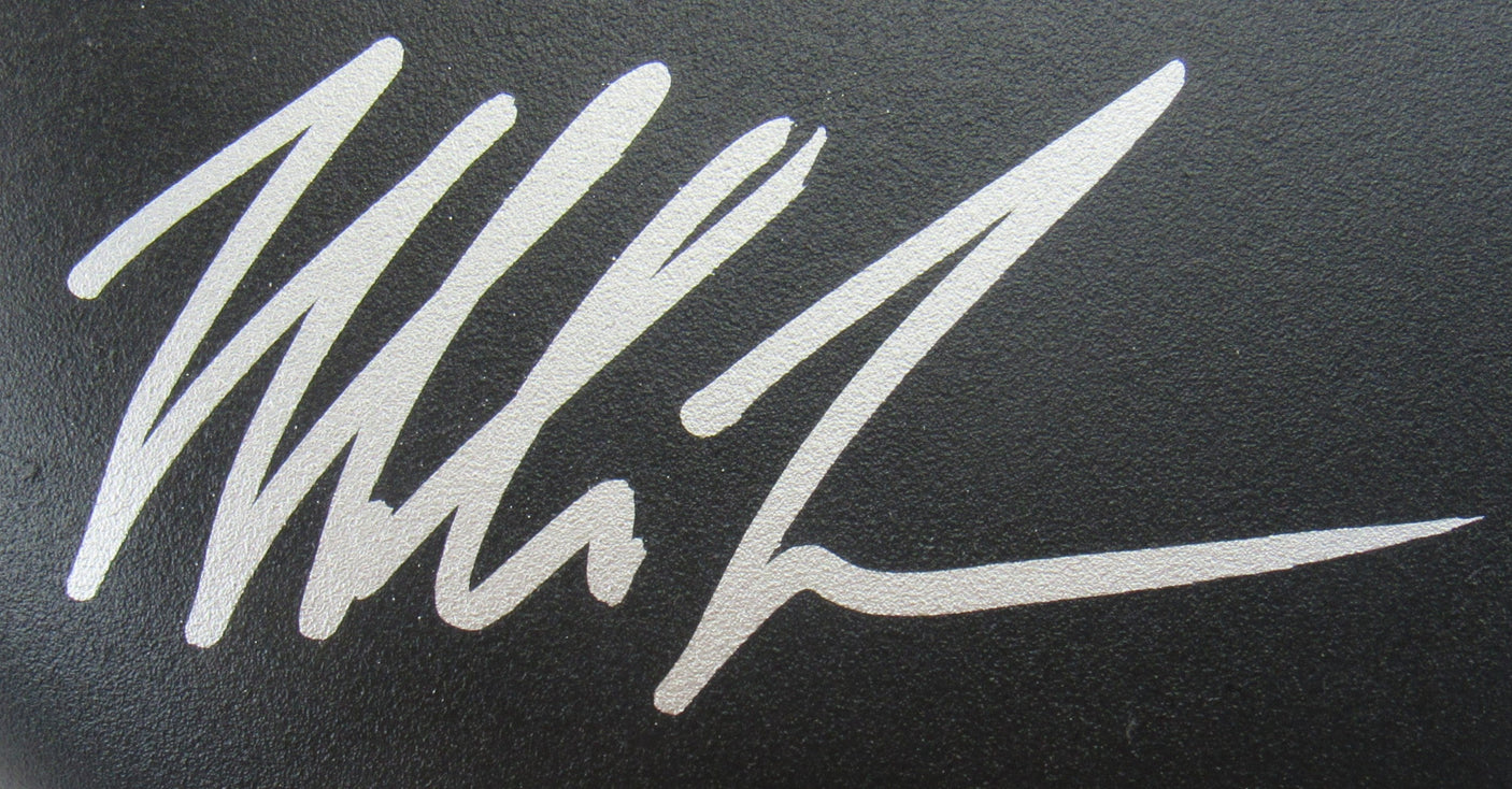 Mike Tyson Signed Auto Autograph Black Iron Mike Ring Bell JSA COA