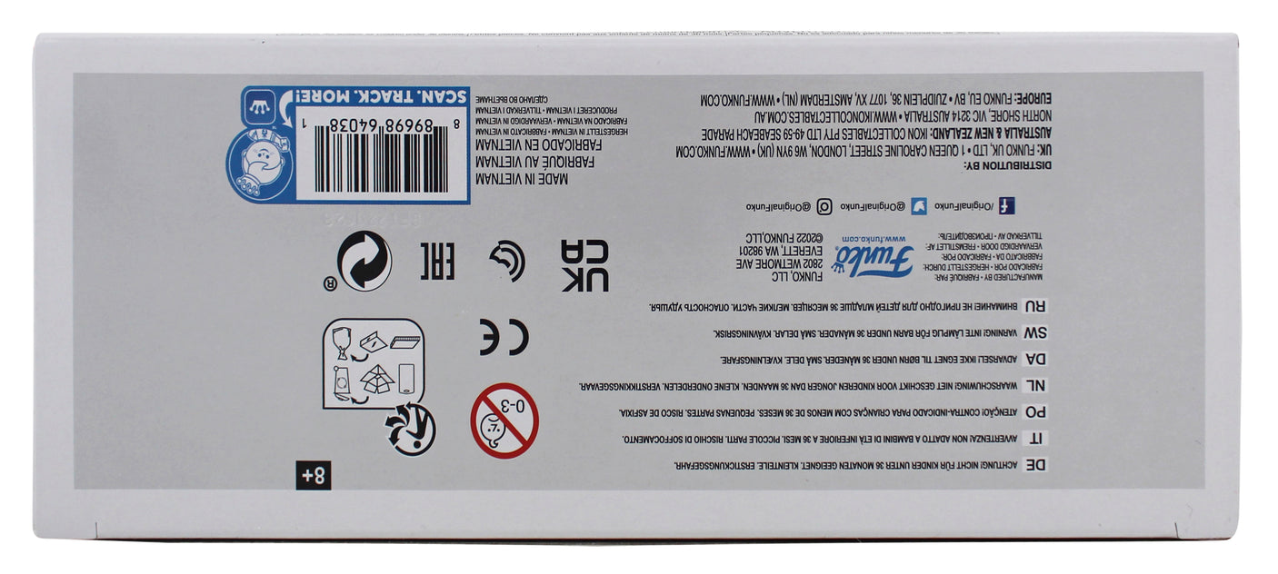 Alice Cooper "WTMN" Signed Funko Pop Vinyl Figure #34 w/ Yellow Sig BAS Witness